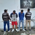 Policía Nacional captura a dos ciudadanos por presunto tráfico de sustancias ilícitas.