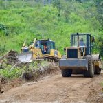 Construcción de un nuevo proyecto vial en Yantzaza